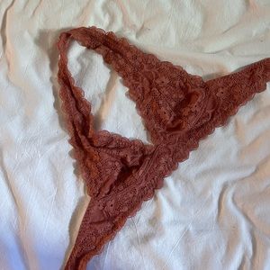 Free people pink bralette